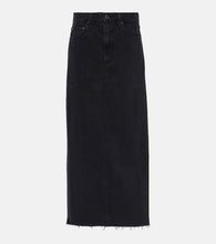 Agolde Hilla denim maxi skirt - Agolde Hilla 牛仔长裙