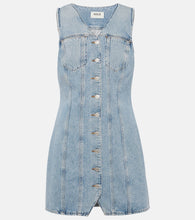 Agolde Trina denim minidress. Agolde Trina 牛仔迷你裙