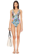 Agua Bendita Billy One Piece in Blue - Agua Bendita Billy une pièce en bleu - Agua Bendita Billy 蓝色一件 - Agua Bendita Billy Einteiler in Blau - Agua Bendita Billy 원피스 블루 색상 - Costume intero Agua Bendita Billy in blu