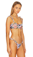 Agua Bendita Evie Bikini Top in Baby Blue