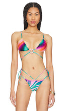 Agua Bendita Lake Reversible Bikini Top in Teal - Haut de bikini réversible Agua Bendita Lake en bleu sarcelle - Agua Bendita Lake 青色双面比基尼上衣 - Agua Bendita Lake Wende-Bikinioberteil in Blaugrün - Agua Bendita Lake 리버서블 비키니 탑 - Top bikini reversibile Agua Bendita Lake in verde acqua