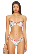 Agua Bendita Stacy Bandeau Top in Red