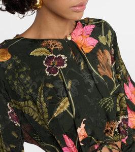 Agua by Agua Bendita Antonieta Habitat jacquard kaftan