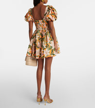 Agua by Agua Bendita Caramelo Lirio floral cotton minidress