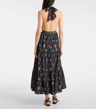Agua by Agua Bendita Consuelo Pacifico cotton midi dress