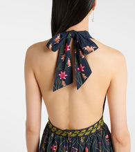 Agua by Agua Bendita Consuelo Pacifico cotton midi dress