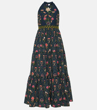 Agua by Agua Bendita Consuelo Pacifico cotton midi dress