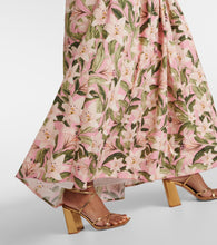 Agua by Agua Bendita Espliego floral cotton maxi dress