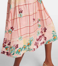 Agua by Agua Bendita Miramar Prado linen midi dress