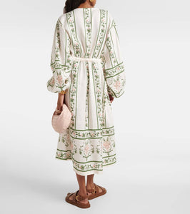 Agua by Agua Bendita Zircon Margarita Amanecer cotton kaftan