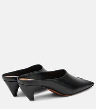 Alaia 55 leather mules