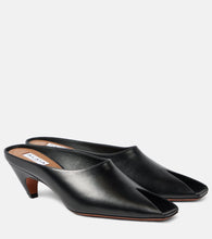 Alaia 55 leather mules