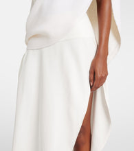 Alaia Asymmetric midi skirt