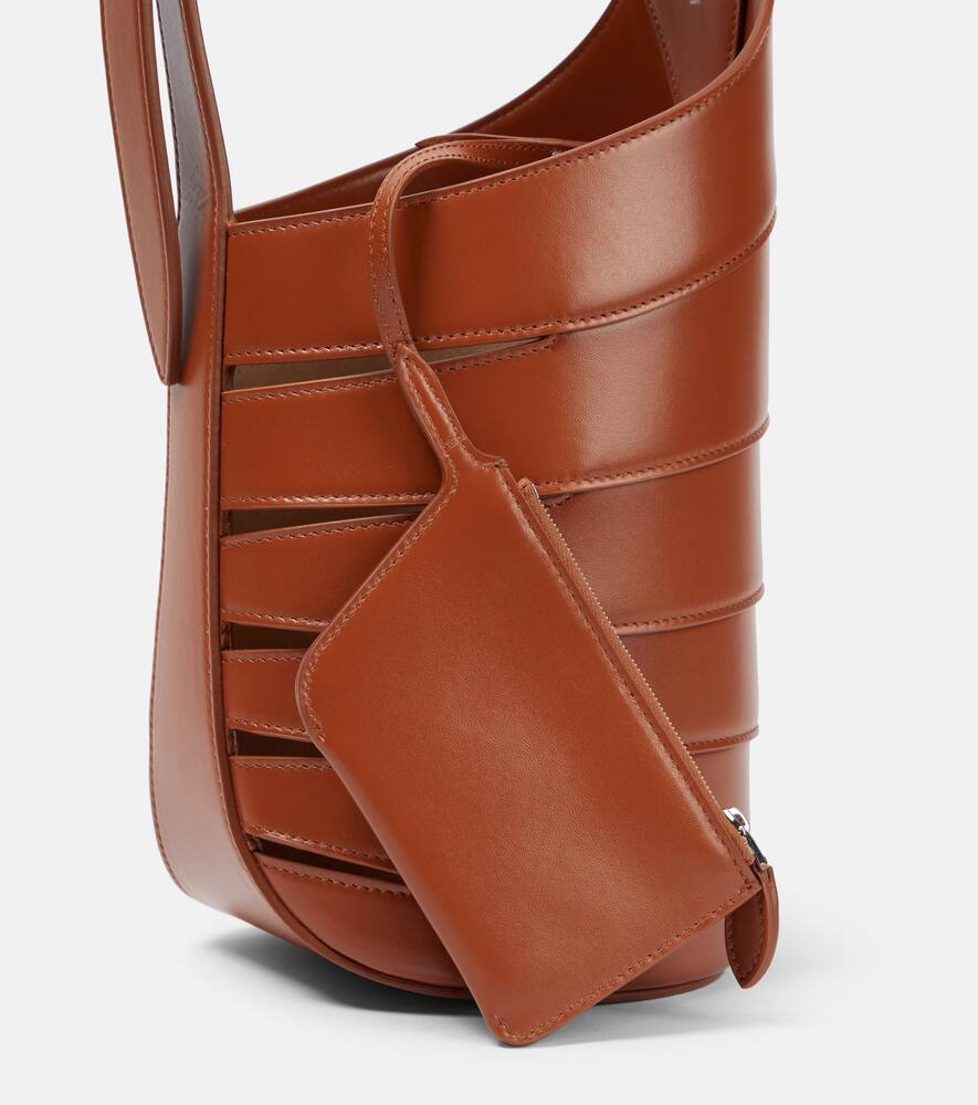 Alaia Babel Small leather shoulder bag