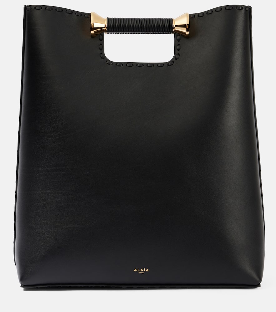 Alaia Bobine leather tote bag. Shop Alaia Top-Handle Bags for women now.