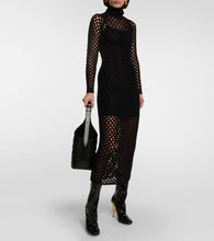 Alaia Cabaret mid-calf boots