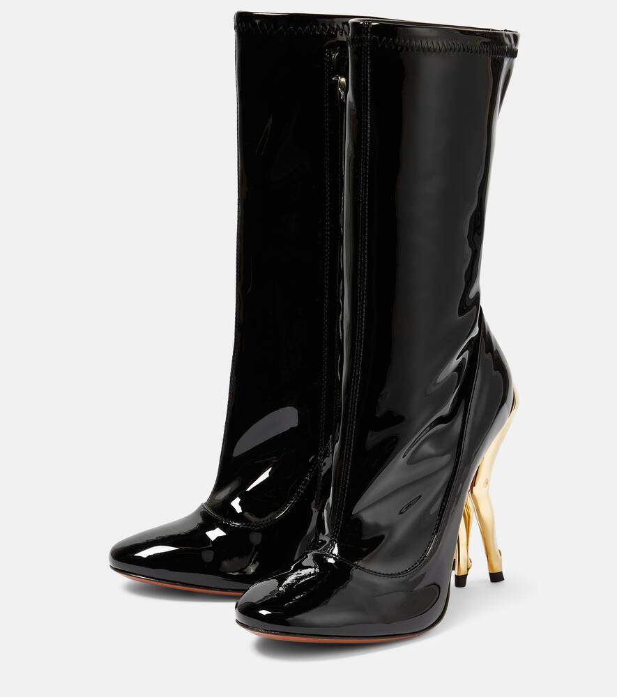 Alaia Cabaret mid-calf boots