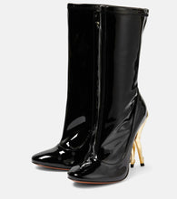 Alaia Cabaret mid-calf boots