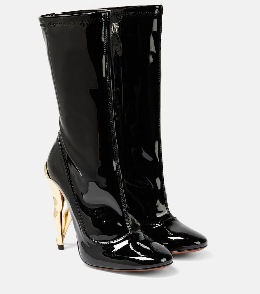 Alaia Cabaret faux leather ankle boots