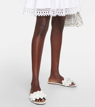 Alaia Confetti leather sandals