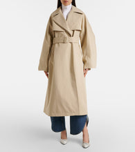 Alaia Cotton gabardine trench coat