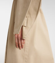 Alaia Cotton gabardine trench coat