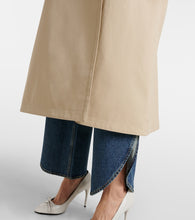 Alaia Cotton gabardine trench coat
