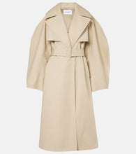 Alaia Cotton gabardine trench coat - Alaia 棉质斜纹布风衣