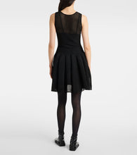 Alaia Crinoline knitted minidress