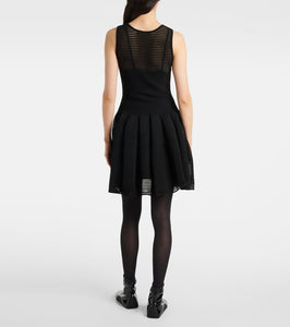 Alaia Crinoline knitted minidress