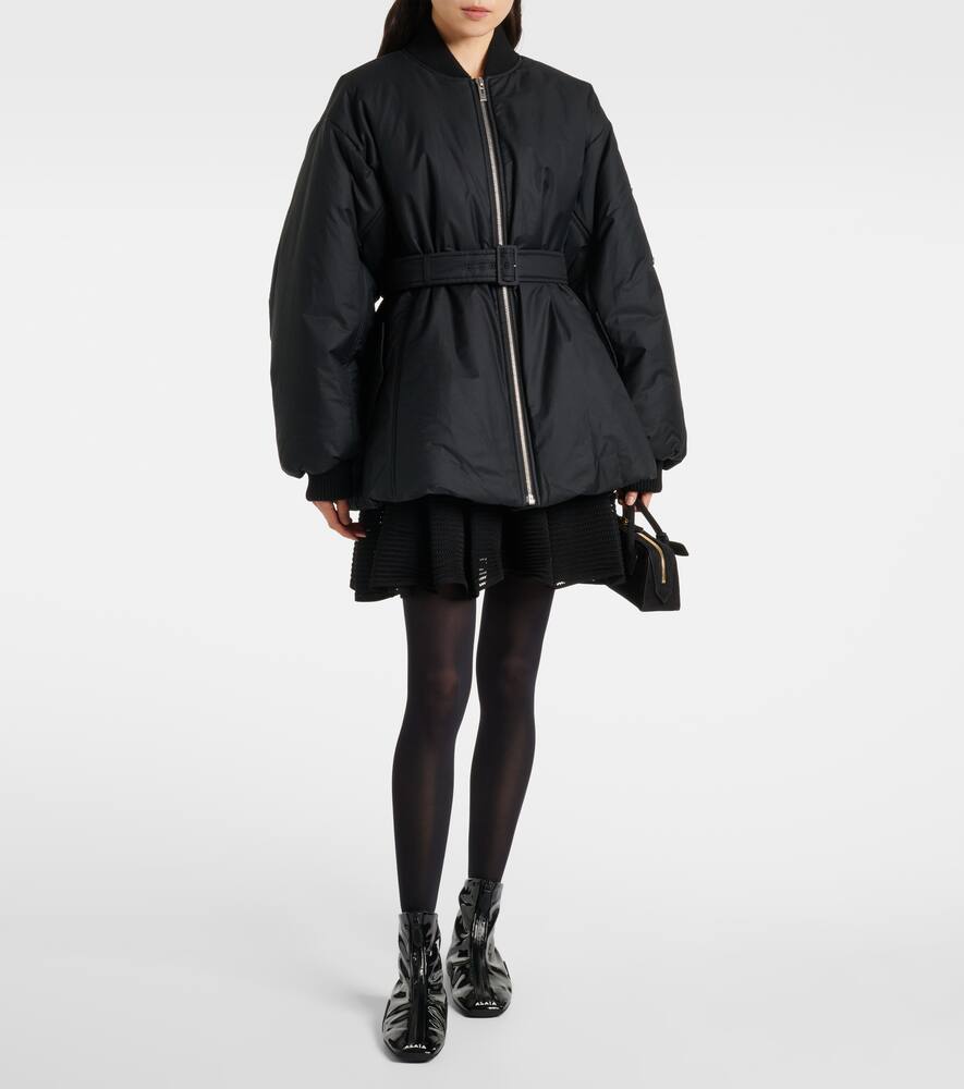 Alaia Crinoline knitted minidress