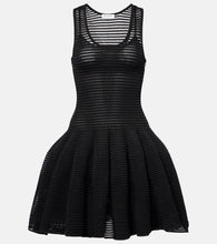 Alaia Crinoline knitted minidress