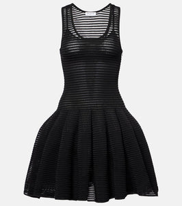 Alaia Crinoline knitted minidress