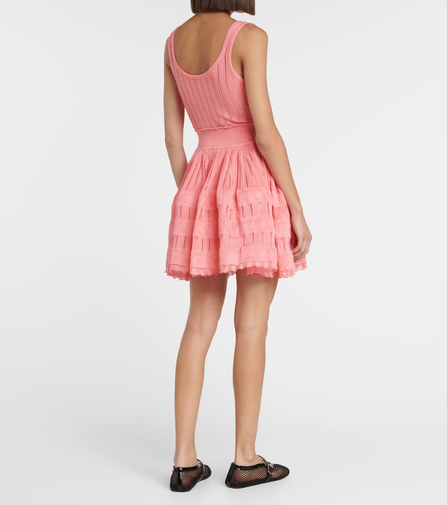 Alaia Crinoline minidress