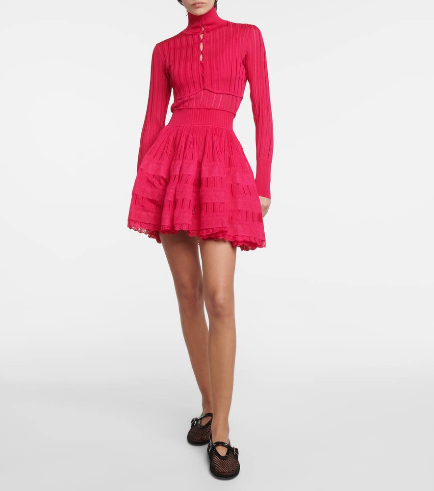 Alaia Crinoline minidress