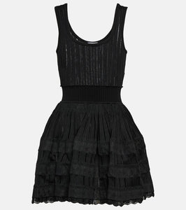 Alaia Crinoline minidress