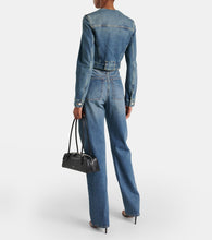 Alaia Cropped denim jacket