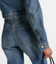 Alaia Cropped denim jacket