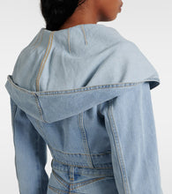Alaia Cropped denim jacket