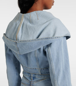 Alaia Cropped denim jacket
