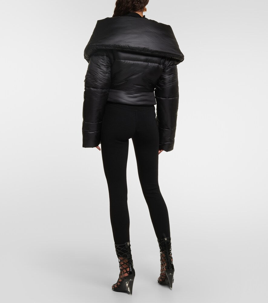 Alaia Cropped puffer jacket