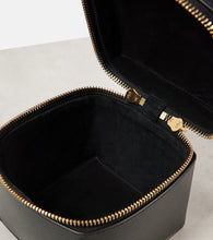 Alaia Cube leather vanity bag
