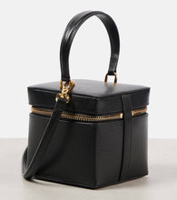 Alaia Cube leather vanity bag