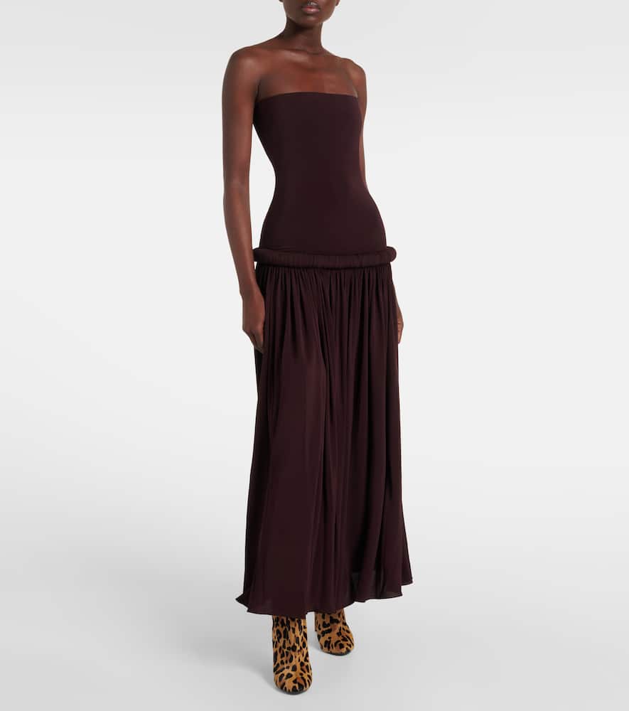 Alaia Decollete 90 calf hair over-the-knee boots