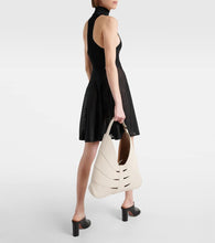 Alaia Delta leather shoulder bag