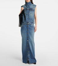 Alaia Denim vest