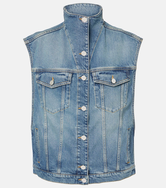 Alaia Denim vest