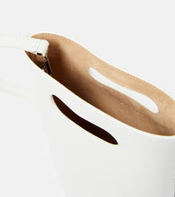 Alaia Folded Small leather tote bag