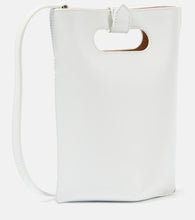 Alaia Folded Small leather tote bag