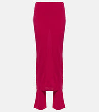 Alaia High-rise jersey skirt pants - Alaia 高腰针织裙裤